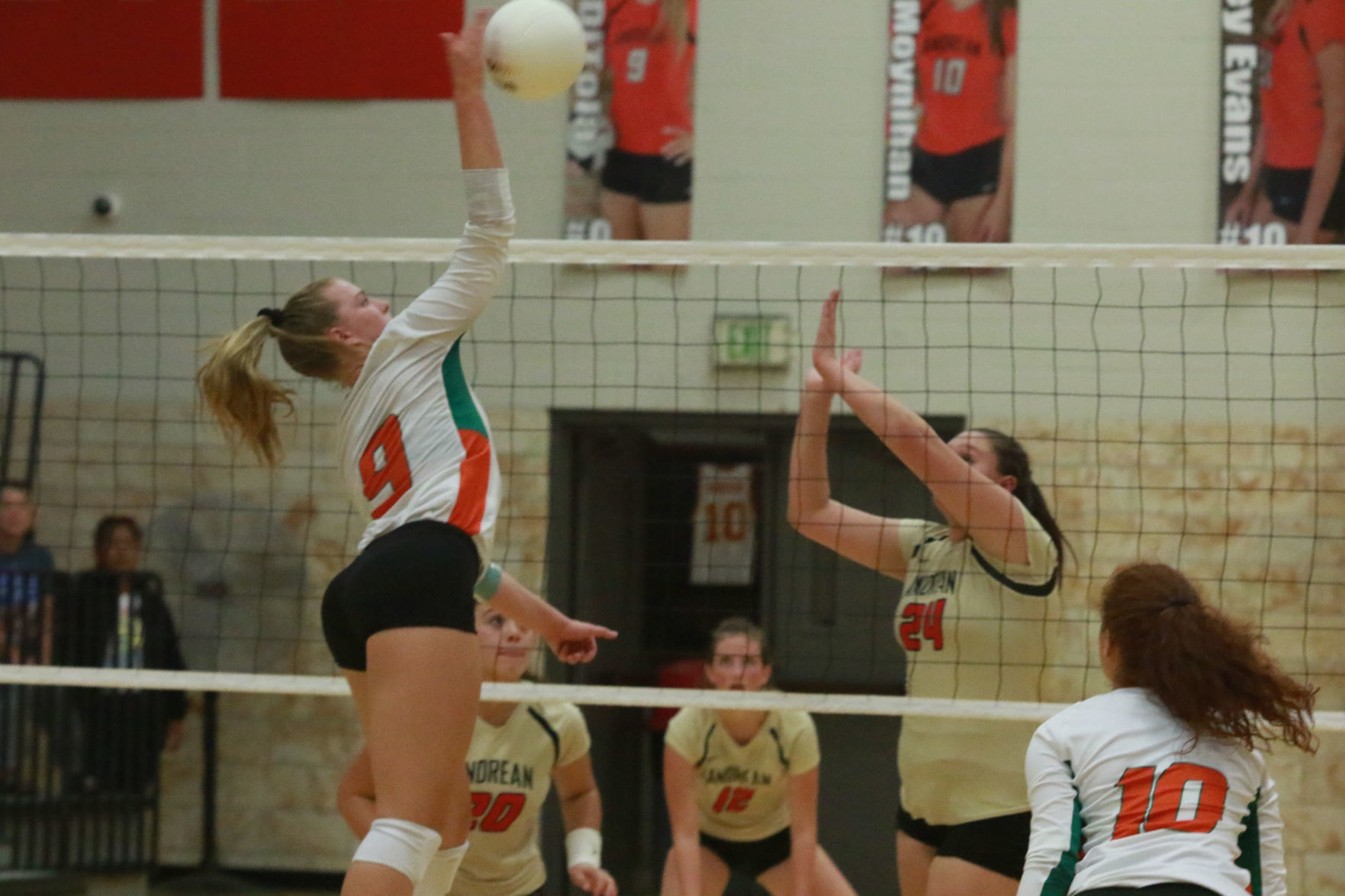Gallery: Girls volleyball - Wheeler at Andrean